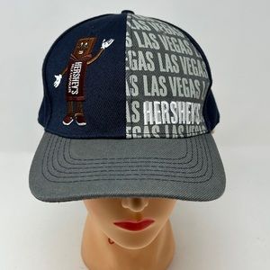 Hershey's Las Vegas Chocolate World Adjustable SnapBack Hat Baseball Cap F8